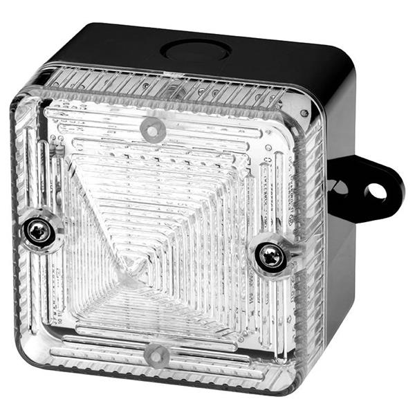 L101HA024DCB.1 E2S L101HDC24AB/R LED Beacon L101H-A  24vDC [bk] 1:RED Flash/Permanent IP66 10-30vDC (w/Lugs)